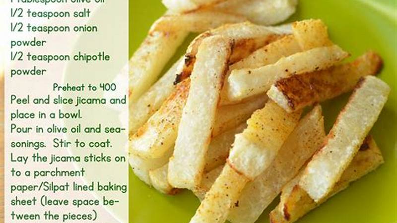 Master the Art of Cooking Jicama in Simple Steps | Cafe Impact