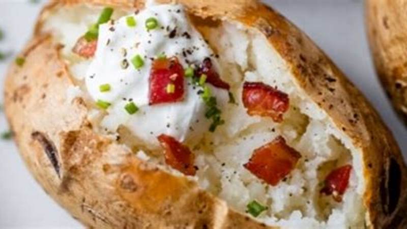 The Perfect Technique for Cooking Baked Potatoes image | Cafe Impact