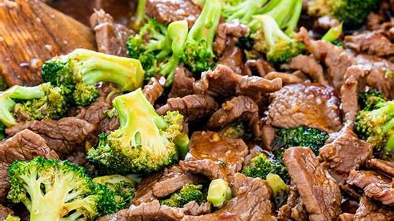 Cooking Beef and Broccoli Like a Pro | Cafe Impact
