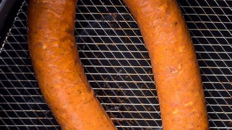Master the Art of Cooking Beef Smoked Sausage | Cafe Impact
