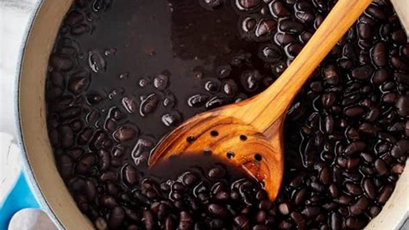 Mastering the Art of Cooking Black Beans from Canned | Cafe Impact