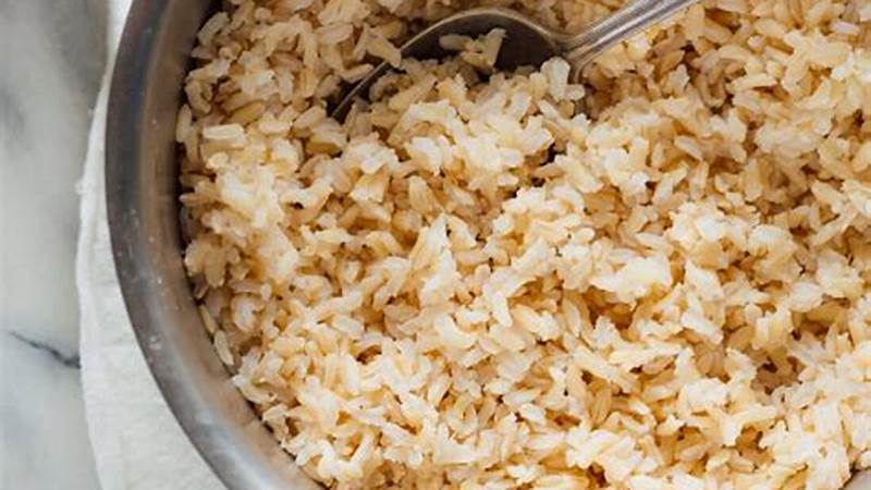 Master the Art of Cooking Delicious Brown Rice | Cafe Impact