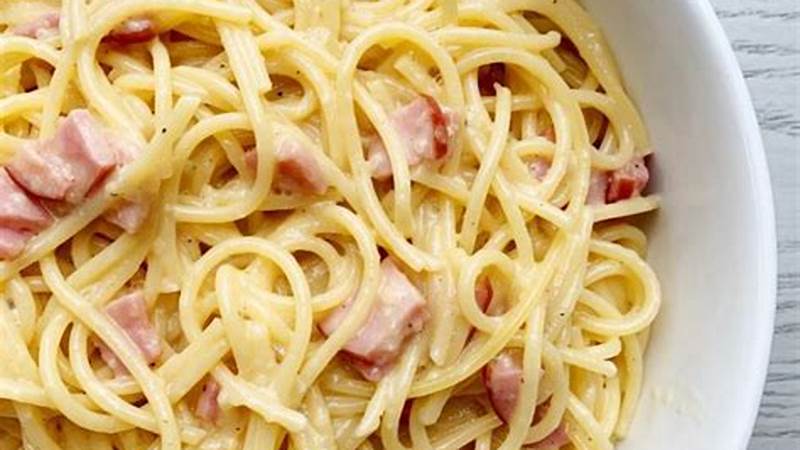 Master the Art of Cooking Carbonara Like a Pro | Cafe Impact