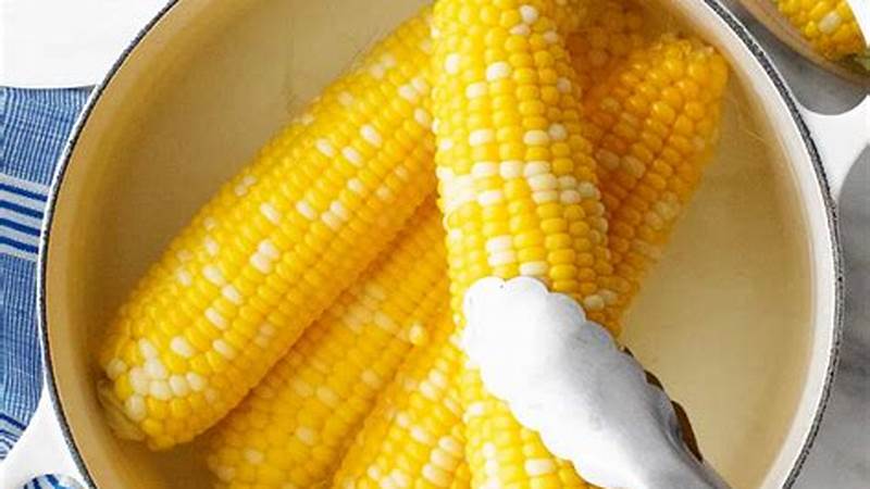 The Easy Way to Cook Fresh Corn on the Cob | Cafe Impact