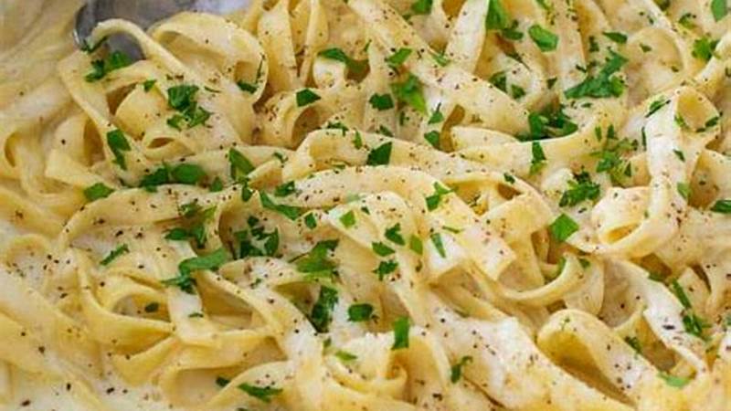 Master the Art of Cooking Delicious Fettuccine Pasta | Cafe Impact