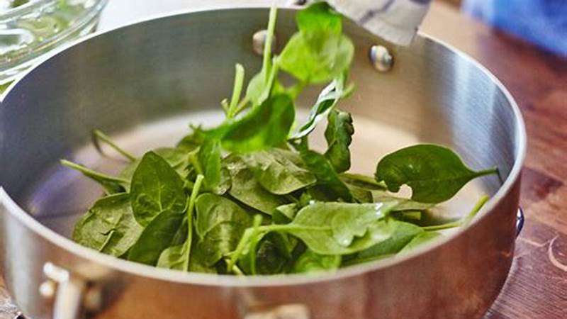 Make the Perfect Fresh Spinach Dish with These Tips | Cafe Impact