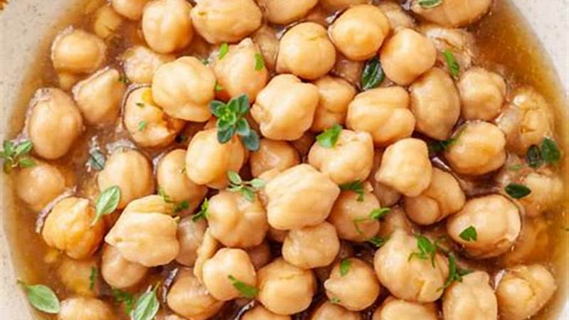 Master the Art of Cooking Garbanzo Beans with These Easy Tips | Cafe Impact