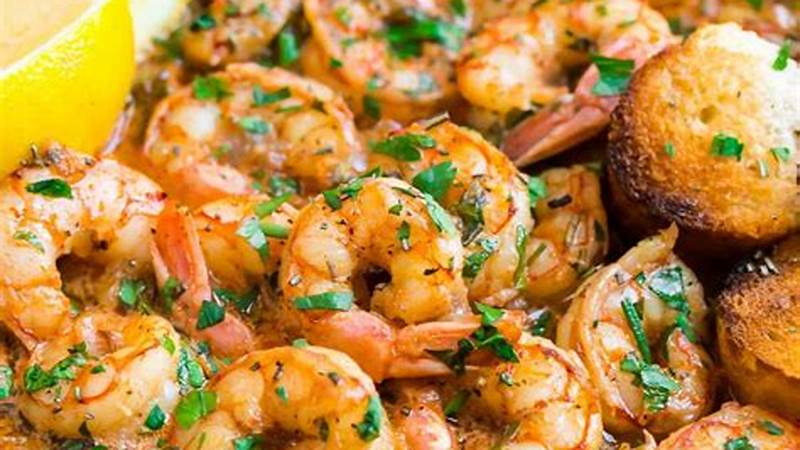 Delicious and Flavorful Garlic Butter Shrimp Recipe | Cafe Impact