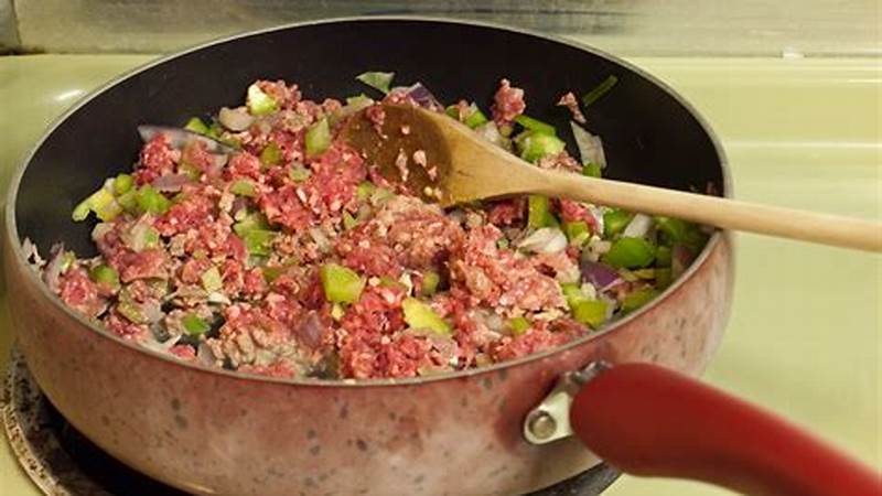 Mastering the Art of Cooking Ground Beef | Cafe Impact