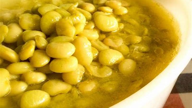 Master the Art of Cooking Lima Beans | Cafe Impact