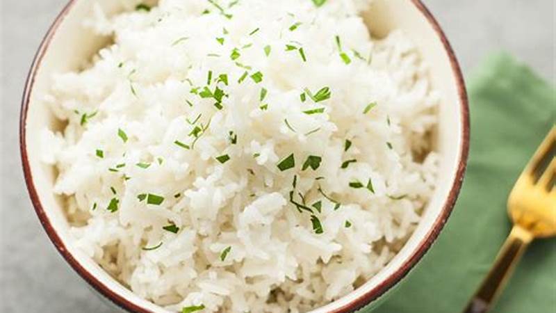 Master the Art of Cooking Plain White Rice | Cafe Impact