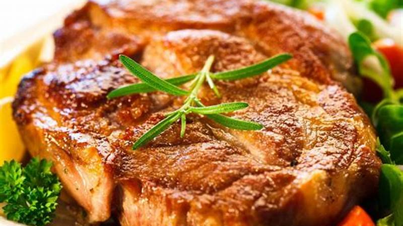 Master the Art of Cooking Pork Butterfly Chops | Cafe Impact