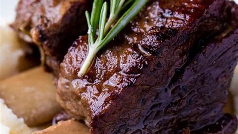 Master the Art of Cooking Short Beef Ribs | Cafe Impact