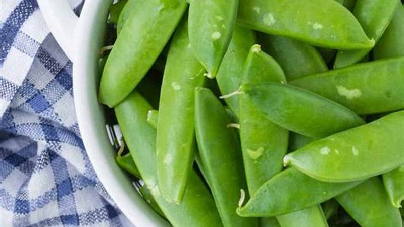 Cooking Sugar Snap Peas to Perfection | Cafe Impact