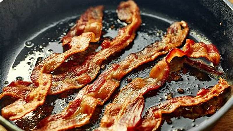 The Delicious Art of Cooking Bacon | Cafe Impact