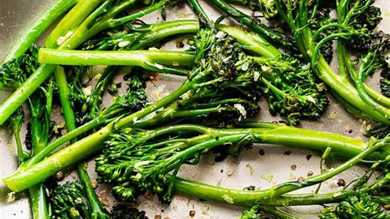 Master the Art of Cooking Broccolini with These Easy Tips | Cafe Impact