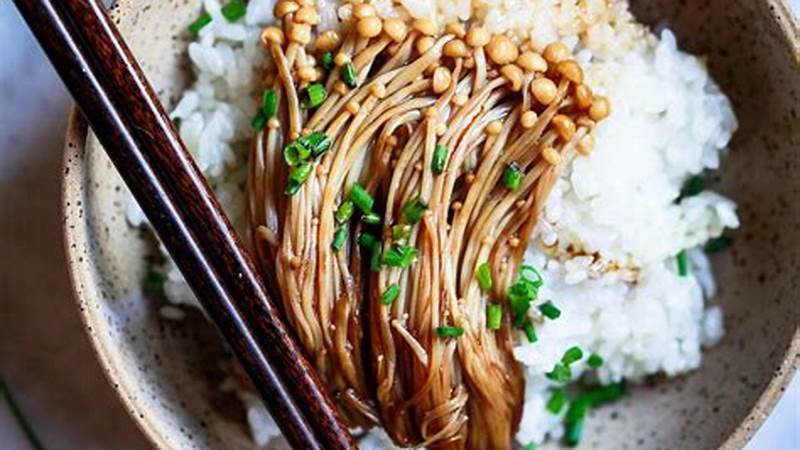 Cook Enoki Mushrooms like a Pro with These Simple Tips | Cafe Impact