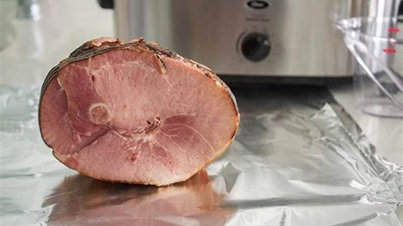 The Best Way to Cook Ham in a Roaster Oven | Cafe Impact