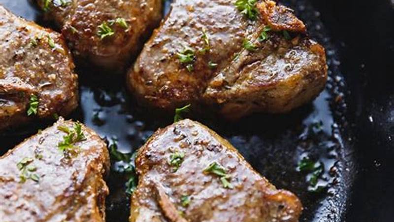 Mastering the Art of Cooking Lamb Loin Chops | Cafe Impact