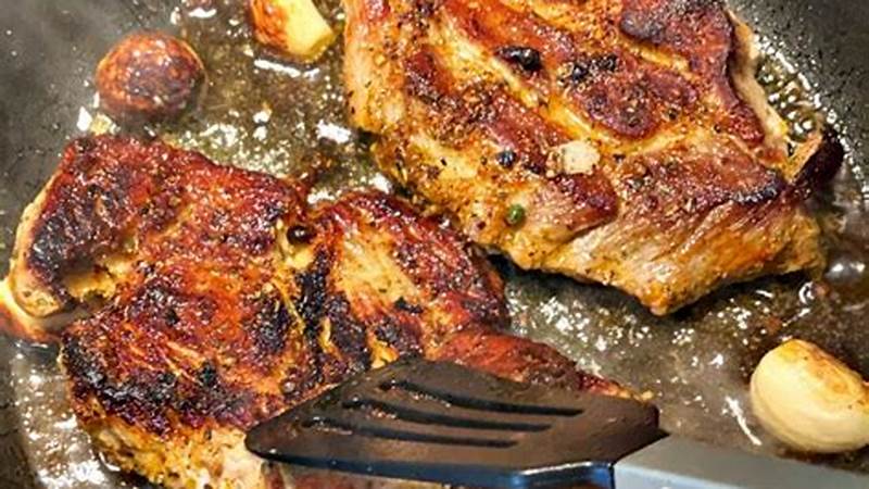 Master the Art of Cooking Juicy Pork Steaks | Cafe Impact