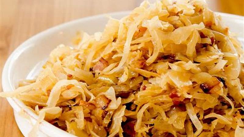 Master the Art of Making Delicious Saurkraut at Home | Cafe Impact