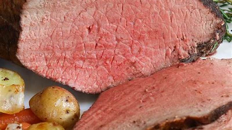 Master the Art of Cooking a Flavorful Sirloin Tip Roast | Cafe Impact