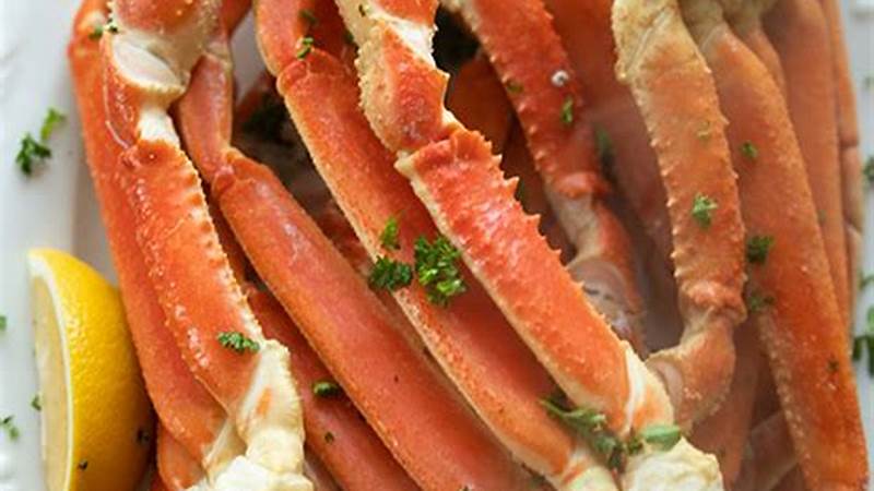 The Perfect Recipe for Cooking Snow Crabs | Cafe Impact