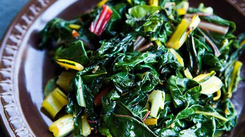 Discover the Art of Cooking Swiss Chard | Cafe Impact
