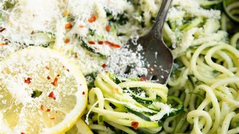 Master the Art of Cooking Zoodles with These Simple Steps | Cafe Impact