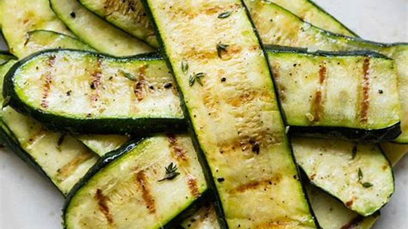 Master the Art of Grilling Zucchini | Cafe Impact